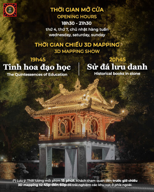 Tour Đêm Văn Miếu - Van Mieu night tour